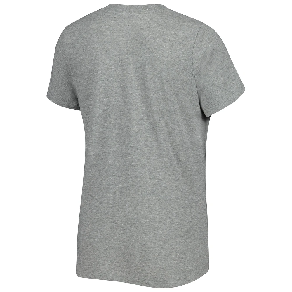 Women's Nike Gray Club America Varsity Space-Dye T-Shirt