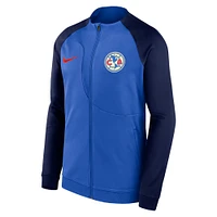 Youth Nike Blue Club America 2023/24 Academy Pro Anthem Fitted Raglan Performance Full-Zip Jacket