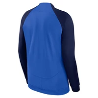 Youth Nike Blue Club America 2023/24 Academy Pro Anthem Fitted Raglan Performance Full-Zip Jacket