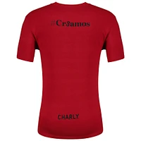 Men's Charly Red Club Atlas 2-Time Liga MX Champions T-Shirt