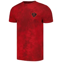 Men's Charly  Red Club Atlas Tie-Dye T-Shirt