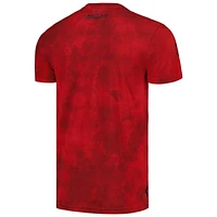 Men's Charly  Red Club Atlas Tie-Dye T-Shirt