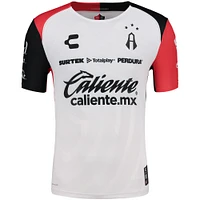 Men's Charly White/Black Club Atlas 2024/25 Away Authentic Jersey