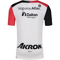 Men's Charly White/Black Club Atlas 2024/25 Away Authentic Jersey