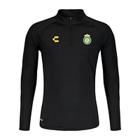 Men's Charly  Black Club Leon 2024/25 Quarter-Zip Pullover Top