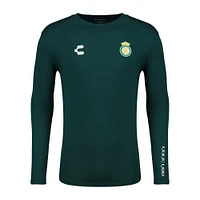 Men's Charly  Green Club Leon Long Sleeve T-Shirt