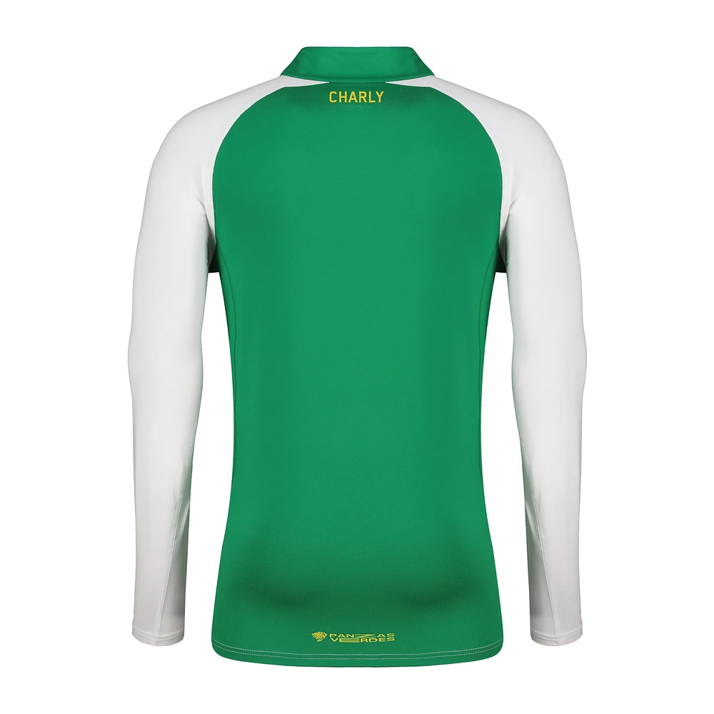 Men's Charly  White Club Leon 2024/25 Quarter-Zip Pullover Top