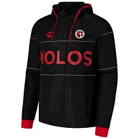 Men's Charly  Black Club Tijuana 2024/25 Outdoor Full-Zip Hoodie Jacket