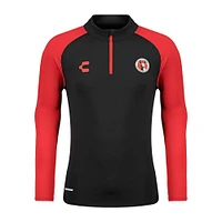 Men's Charly  Black Club Tijuana 2024/25 Quarter-Zip Pullover Top