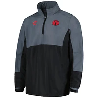 Veste d'extérieur à quart de zip Charly Grey Club Tijuana pour hommes