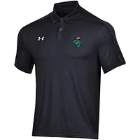 Polo Under Armour Black Coastal Carolina Chanticleers Trophy pour hommes
