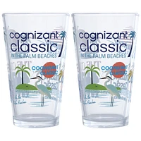 2025  Cognizant Classic Scatter Print 16oz. Pint Glass Two Pack