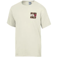 Men's ComfortWash  Cream Texas Longhorns vs. Oklahoma Sooners Red River Rivalry T-Shirt