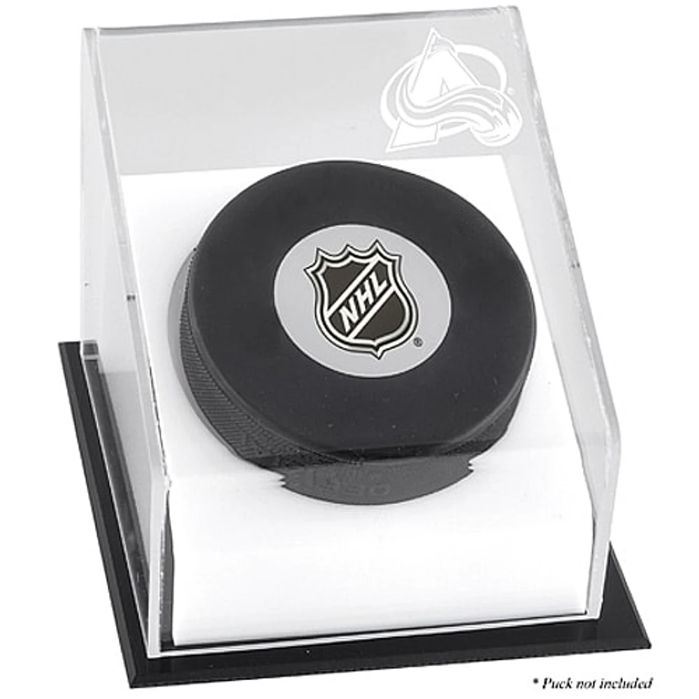Présentoir de luxe avec logo Colorado Avalanche Puck