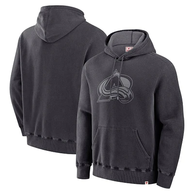 Men's Fanatics Black Colorado Avalanche Made Canada Pullover Hoodie
