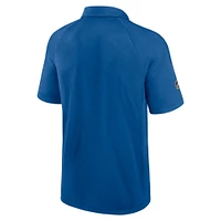 Polo de patinoire Authentic Pro Fanatics bleu Colorado Avalanche pour homme