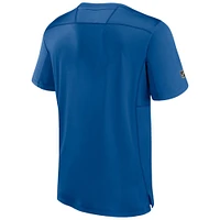 Men's Fanatics  Blue Colorado Avalanche Authentic Pro Tech T-Shirt