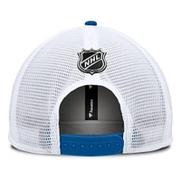 Men's Fanatics Burgundy/Blue Colorado Avalanche Authentic Pro Hometown Rink Foam Trucker Snapback Hat