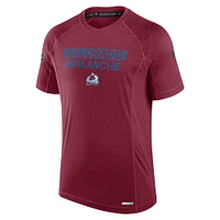 Men's Fanatics Colorado Avalanche Authentic Pro Rink Tech T-Shirt