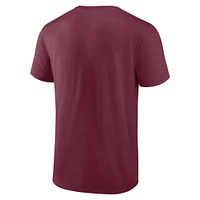 Men's Fanatics Burgundy Colorado Avalanche Barnburner T-Shirt