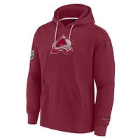 Men's Fanatics Burgundy Colorado Avalanche Elements Pace Pullover Hoodie