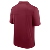 Men's Fanatics Burgundy Colorado Avalanche Polo