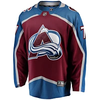 Men's Fanatics Devon Toews Burgundy Colorado Avalanche Home Breakaway Player Jersey