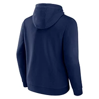 Men's Fanatics Navy Colorado Avalanche Big & Tall Dynasty Pullover Hoodie