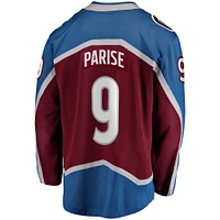 Men's Fanatics Zach Parise Maroon Colorado Avalanche Home Premier Breakaway Player Jersey