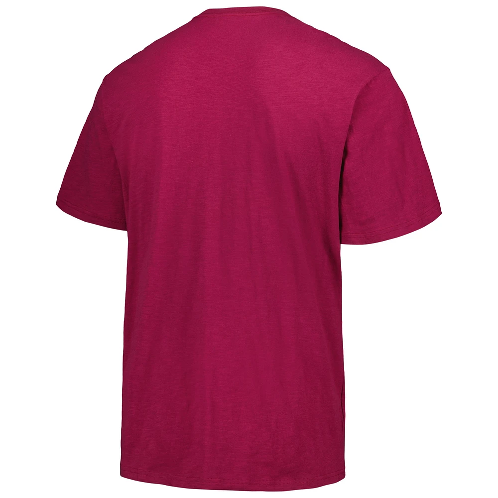 Men's Mitchell & Ness Burgundy Colorado Avalanche Legendary Slub T-Shirt