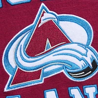Men's Mitchell & Ness Burgundy Colorado Avalanche Legendary Slub T-Shirt