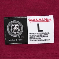 Men's Mitchell & Ness Burgundy Colorado Avalanche Legendary Slub T-Shirt
