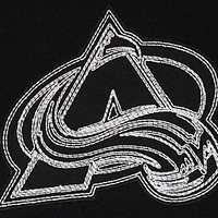 Men's Pro Standard  Black Colorado Avalanche Paint the City Pullover Hoodie