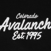 Men's Pro Standard  Black Colorado Avalanche Paint the City Pullover Hoodie