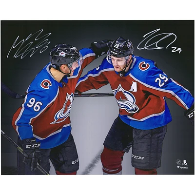 Nathan MacKinnon & Mikko Rantanen Colorado Avalanche Autographed 16'' x 20'' Spotlight Photograph