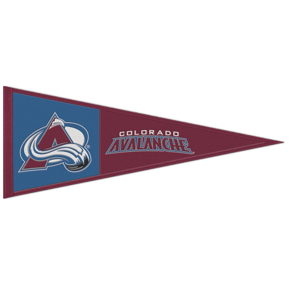 WinCraft Colorado Avalanche 13" x 32" Fanion en laine avec logo principal
