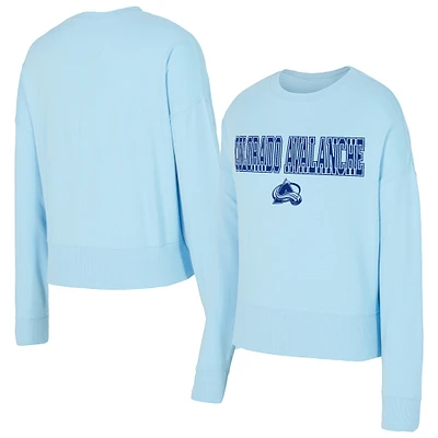 Sweat-shirt à capuche bleu clair Colorado Avalanche pour femme Concepts Sport