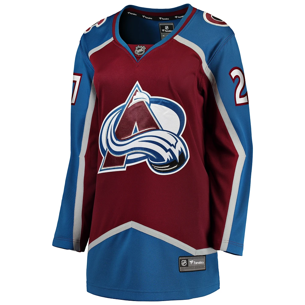 Women's Fanatics Jonathan Drouin Maroon Colorado Avalanche Home Breakaway Player Jersey