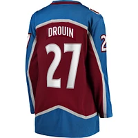 Women's Fanatics Jonathan Drouin Maroon Colorado Avalanche Home Breakaway Player Jersey