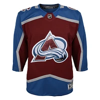 Youth Burgundy Colorado Avalanche Home Premier Jersey
