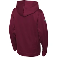 Youth Fanatics Burgundy Colorado Avalanche Authentic Pro Pullover Hoodie
