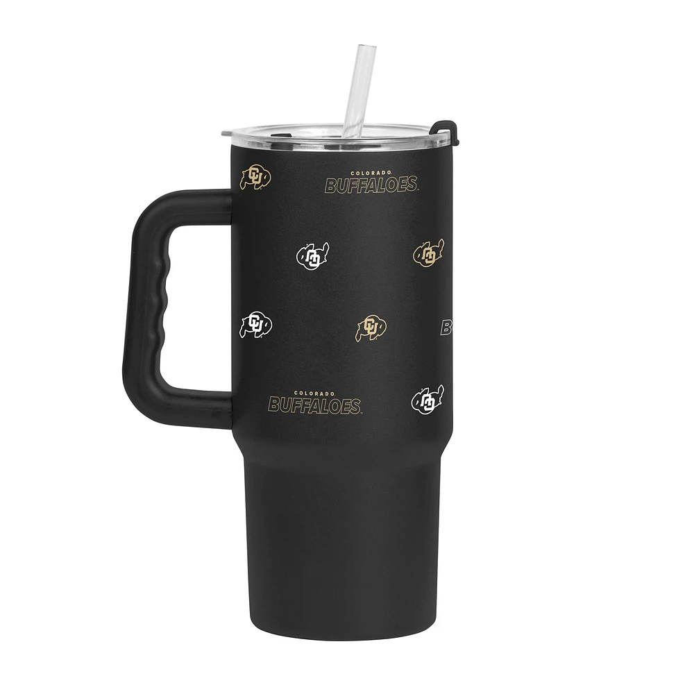 Colorado Buffaloes Gobelet à revêtement en poudre Step and Repeat de 24 oz