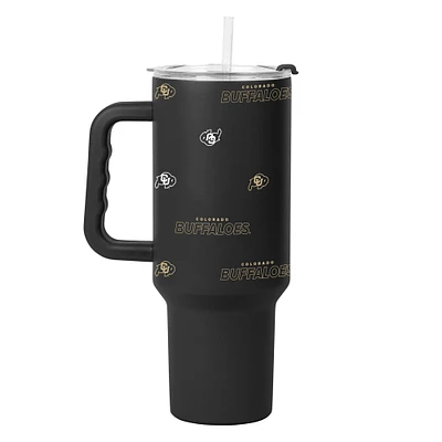 Colorado Buffaloes Gobelet à revêtement en poudre Step and Repeat de 40 oz