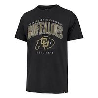 Men's '47  Black Colorado Buffaloes Arch Logo Franklin T-Shirt