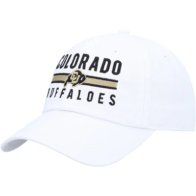 Casquette réglable Ahead Colorado Buffaloes Largo pour hommes, blanc