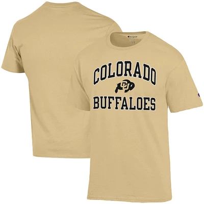 T-shirt Champion Gold Colorado Buffaloes High Motor pour hommes