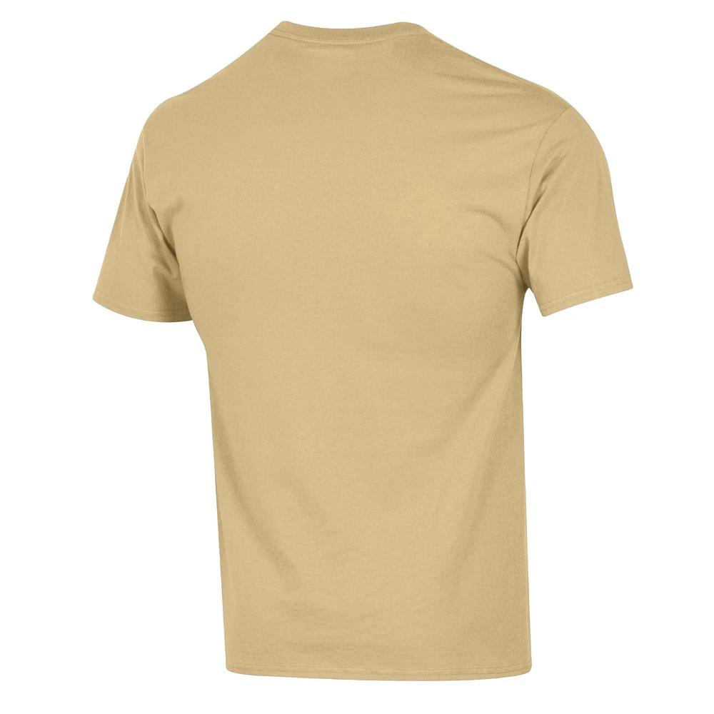 T-shirt Champion Gold Colorado Buffaloes Property Of pour hommes