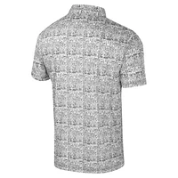 Men's Colosseum Black Colorado Buffaloes It's Time! Allover Print Polo