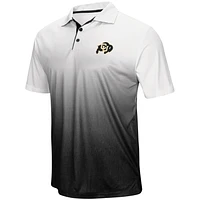 Men's Colosseum Gray Colorado Buffaloes Magic Team Logo Polo