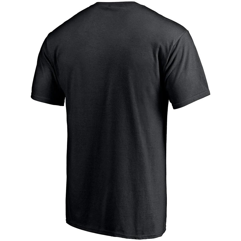 Men's Fanatics Black Colorado Buffaloes First Sprint Team T-Shirt